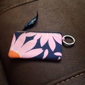 Vera Bradley keychain wallet